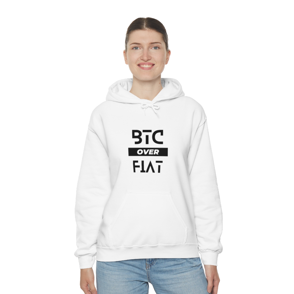 BTC Over FIAT Hooded Sweatshirt