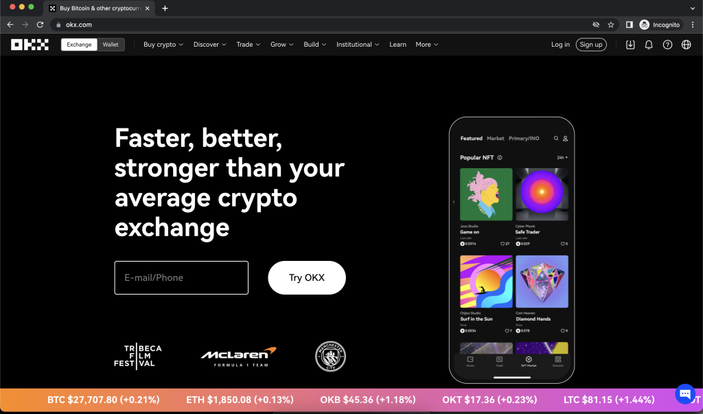 Best Crypto Exchanges Without KYC — OKX